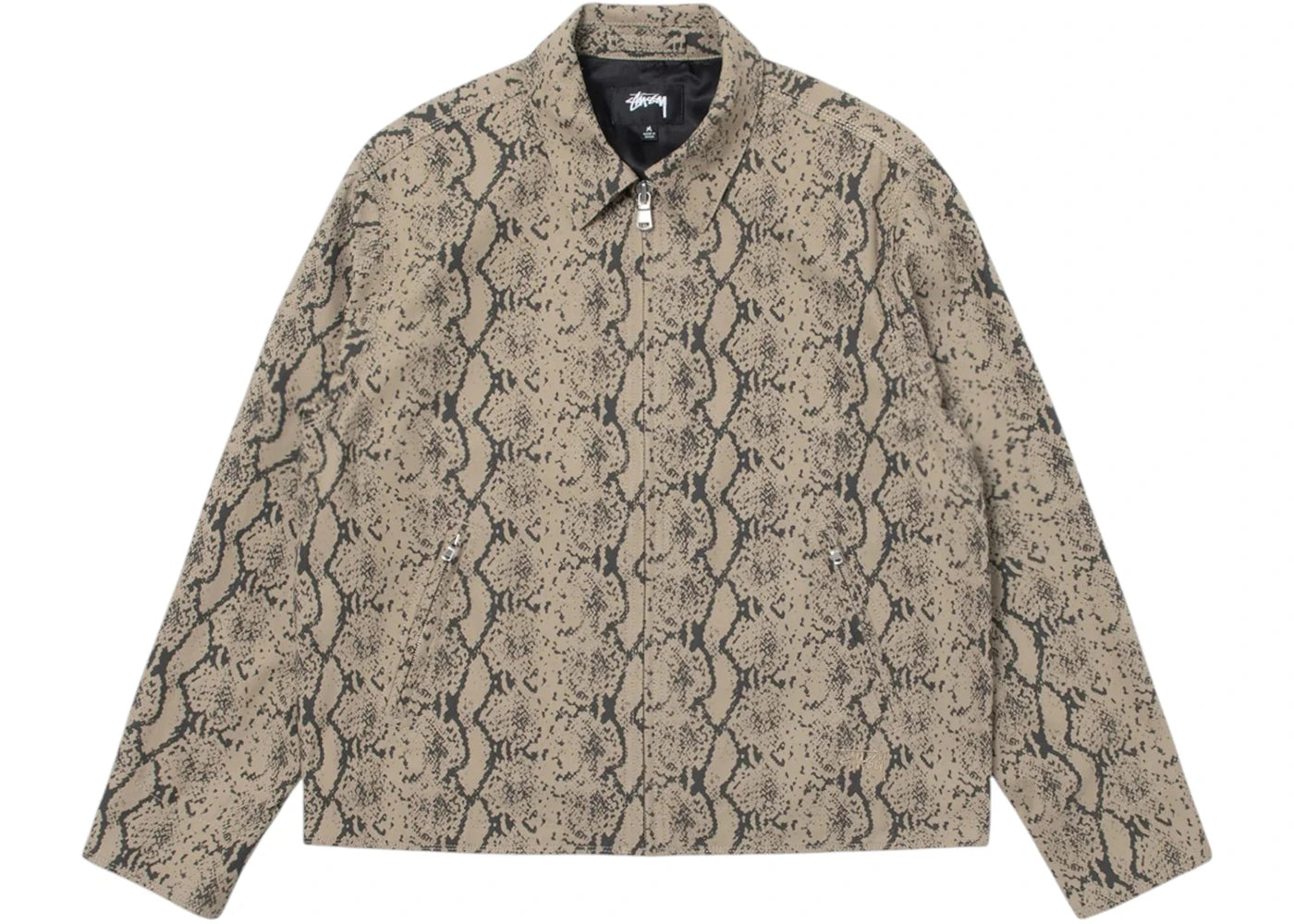 Stussy Gabardine Garage Jacket Snake