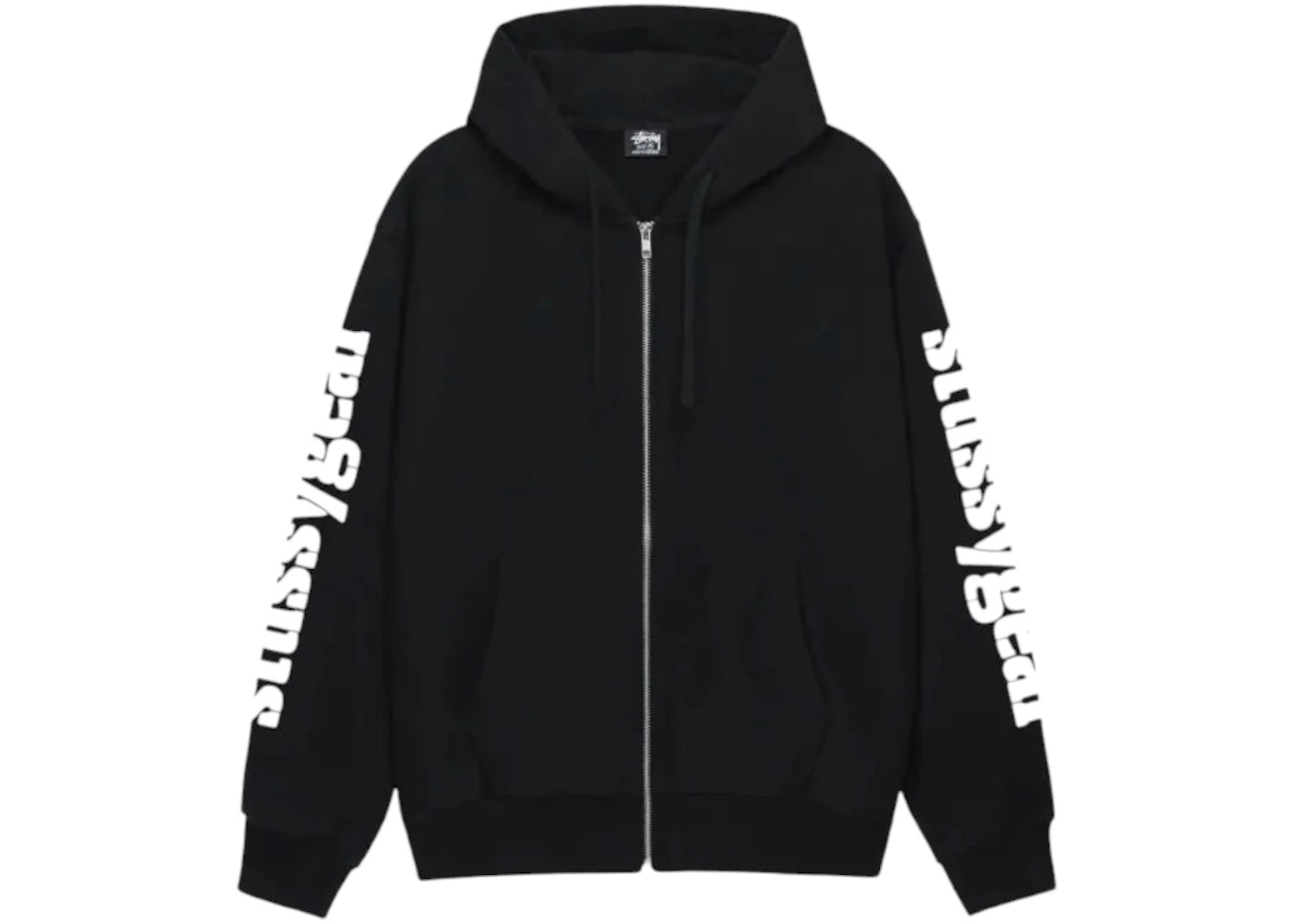 Stussy Gear Zip Hoodie Black