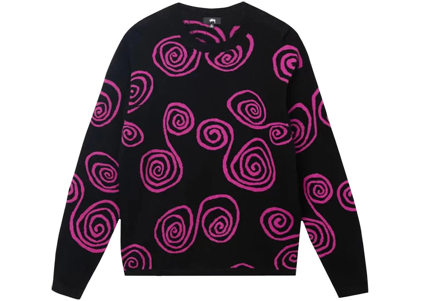 Stussy Hand Drawn S Sweater Black