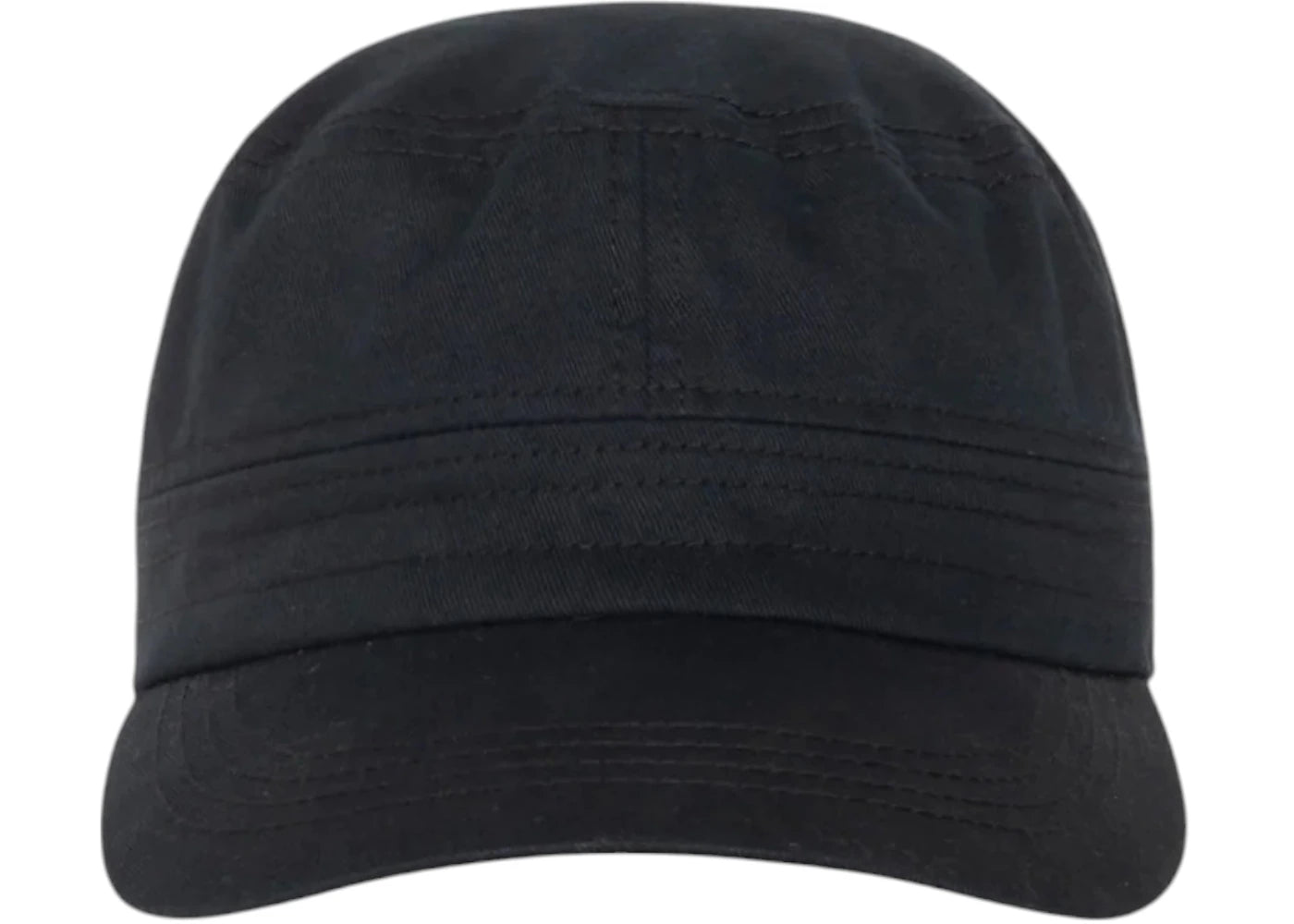 Stussy Helvetica Logo Cadet Cap Black