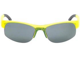 Stussy Hiro Sunglasses Frost Yellow/Black Lens