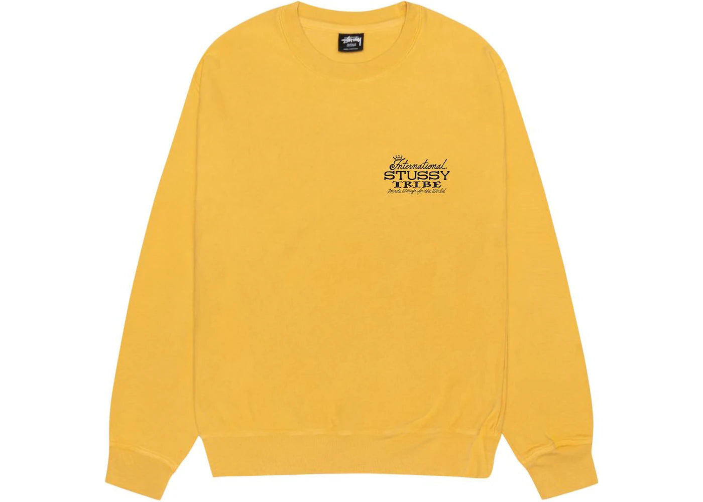 Stussy Ist Pigment Dyed Crewneck Honey