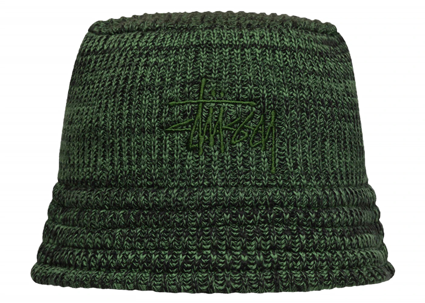 Stussy Knit Bucket Hat Green