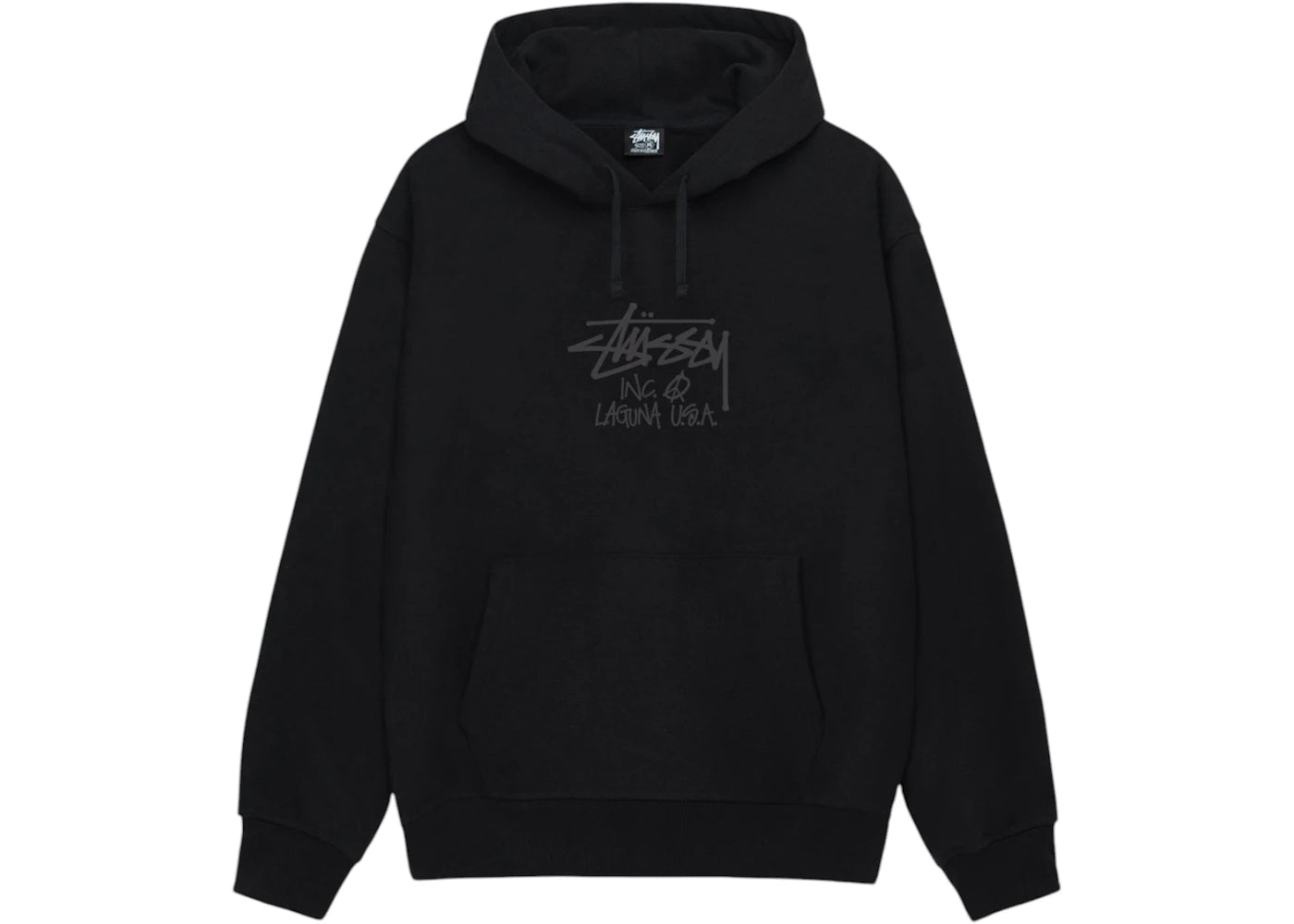 Stussy Laguna USA Hoodie Black