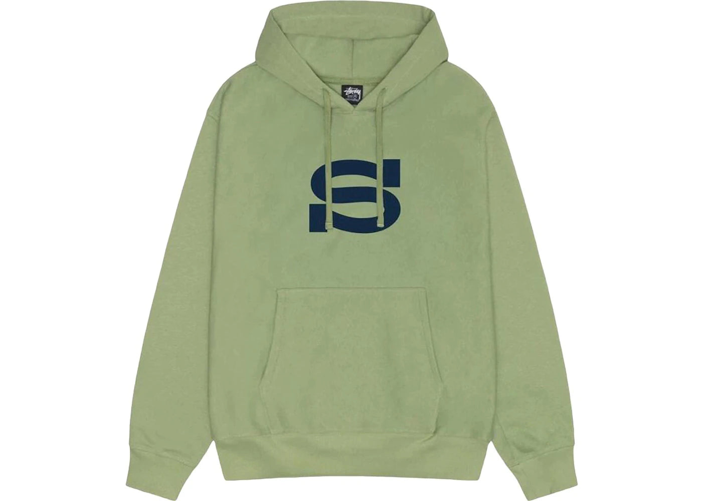 Stussy Letterman Hoodie Moss