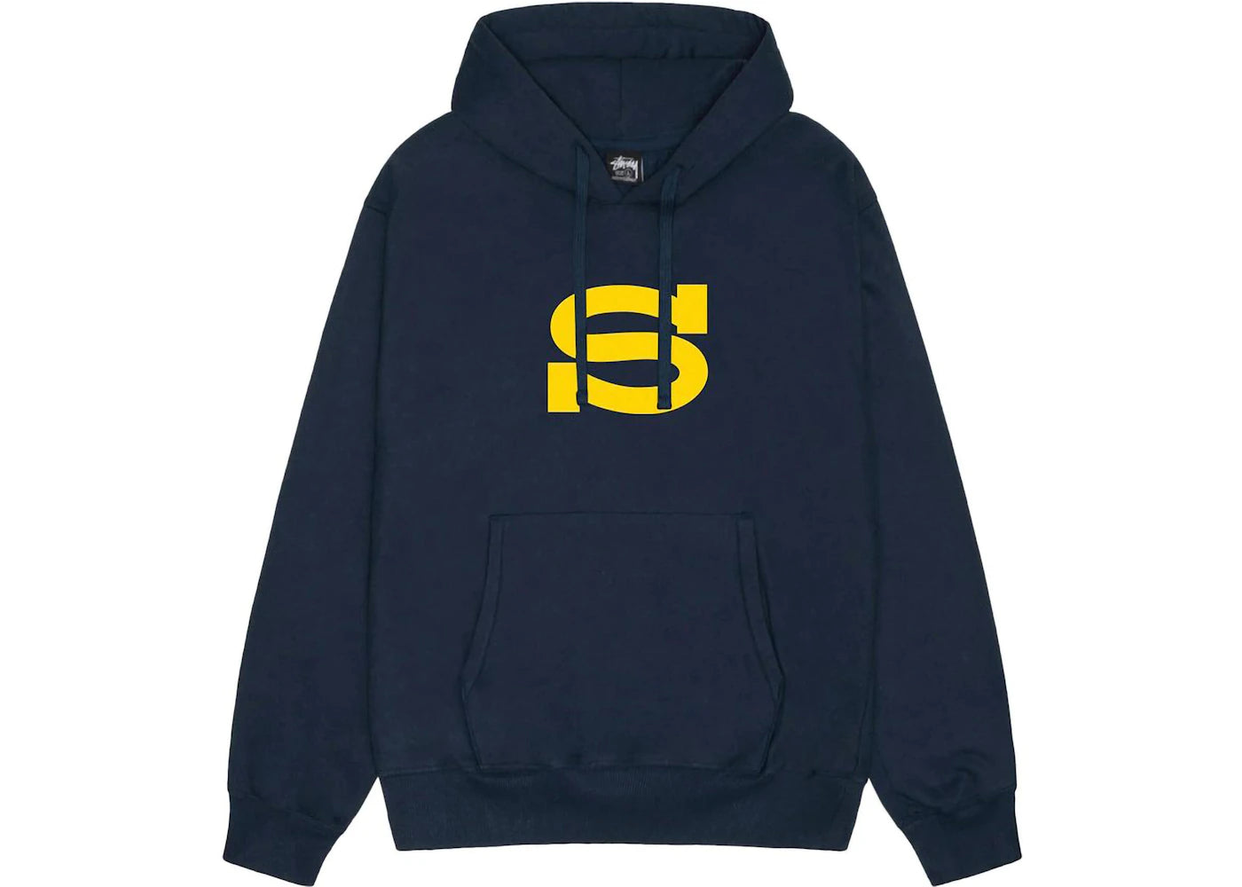 Stussy Letterman Hoodie Navy