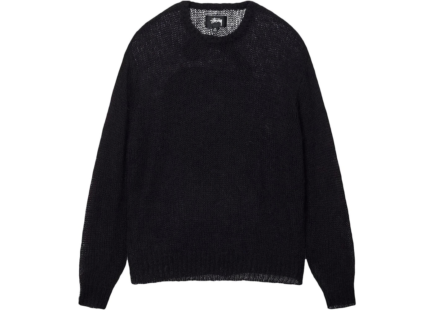 Stussy Loose Knitwear Sweater Black