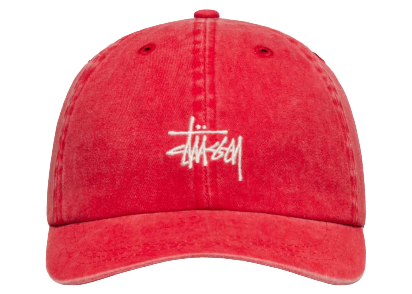 Stussy Low Pro Basic Washed Strapback Chile