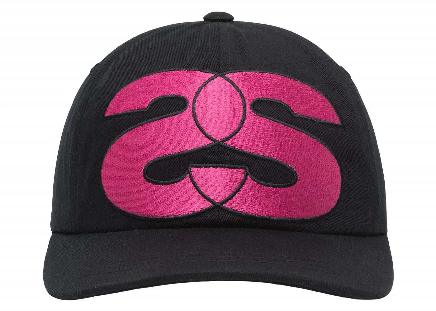 Stussy Low Pro Big SS Snapback Black