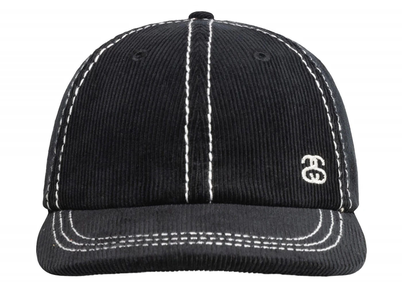 Stussy Low Profile SS-Link Stitched Strapback Black