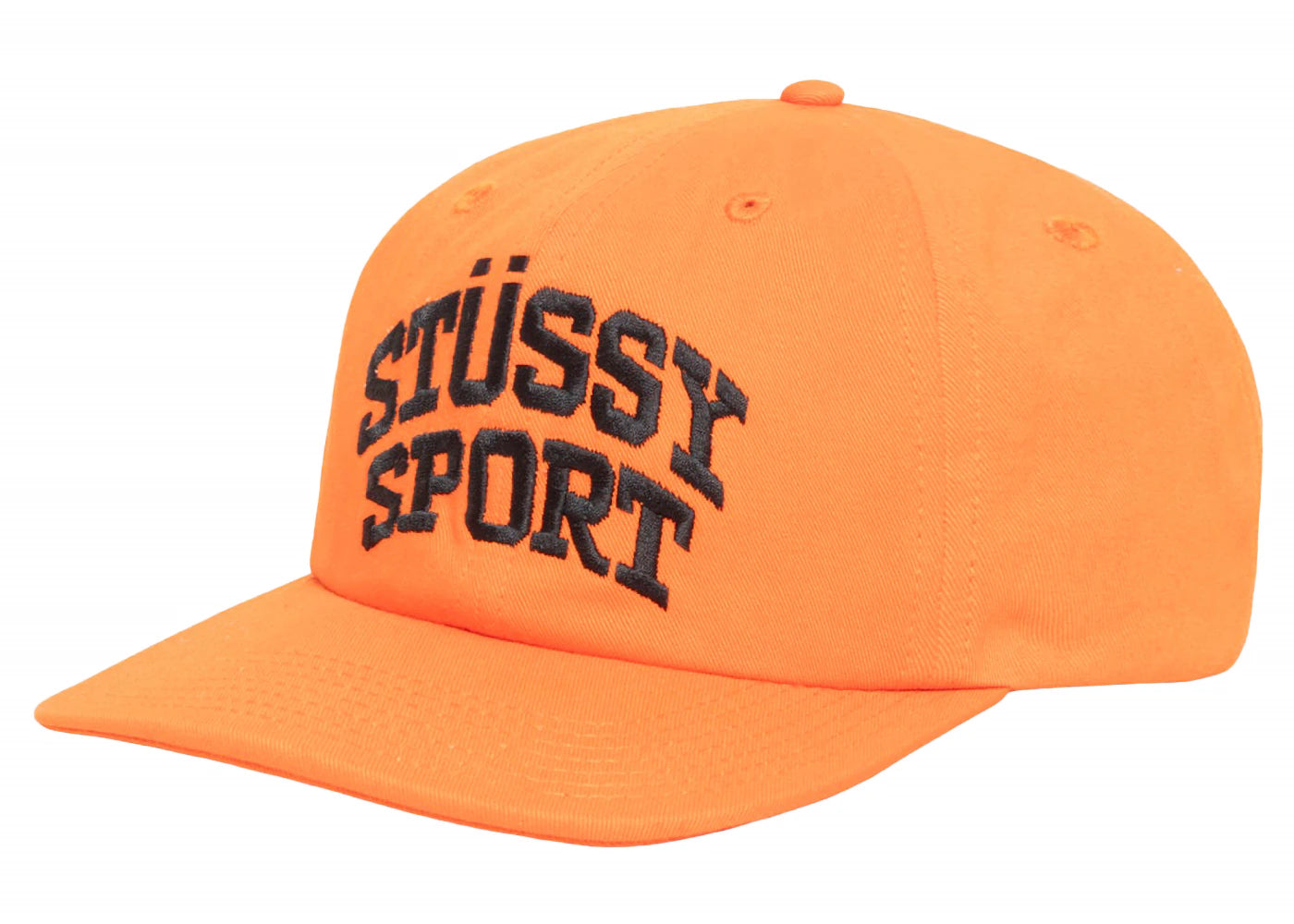 Stussy Mid Depth Sport Snapback Orange