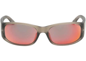 Stussy Mikey Sunglasses Frost Smoke/Polarized Red Lens