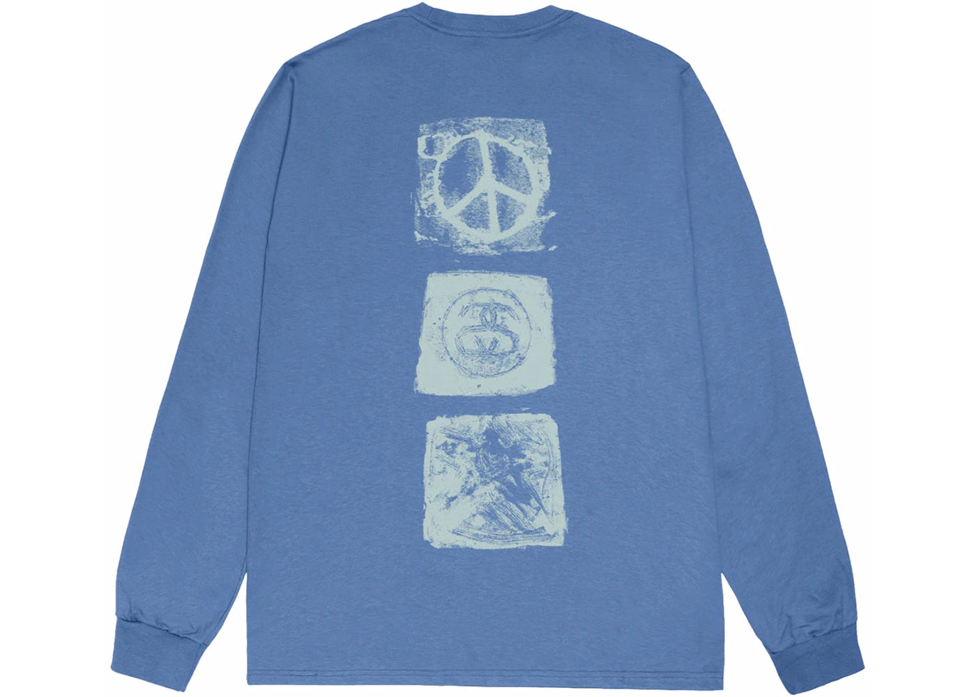 Stussy Mono L/S Tee Pacific