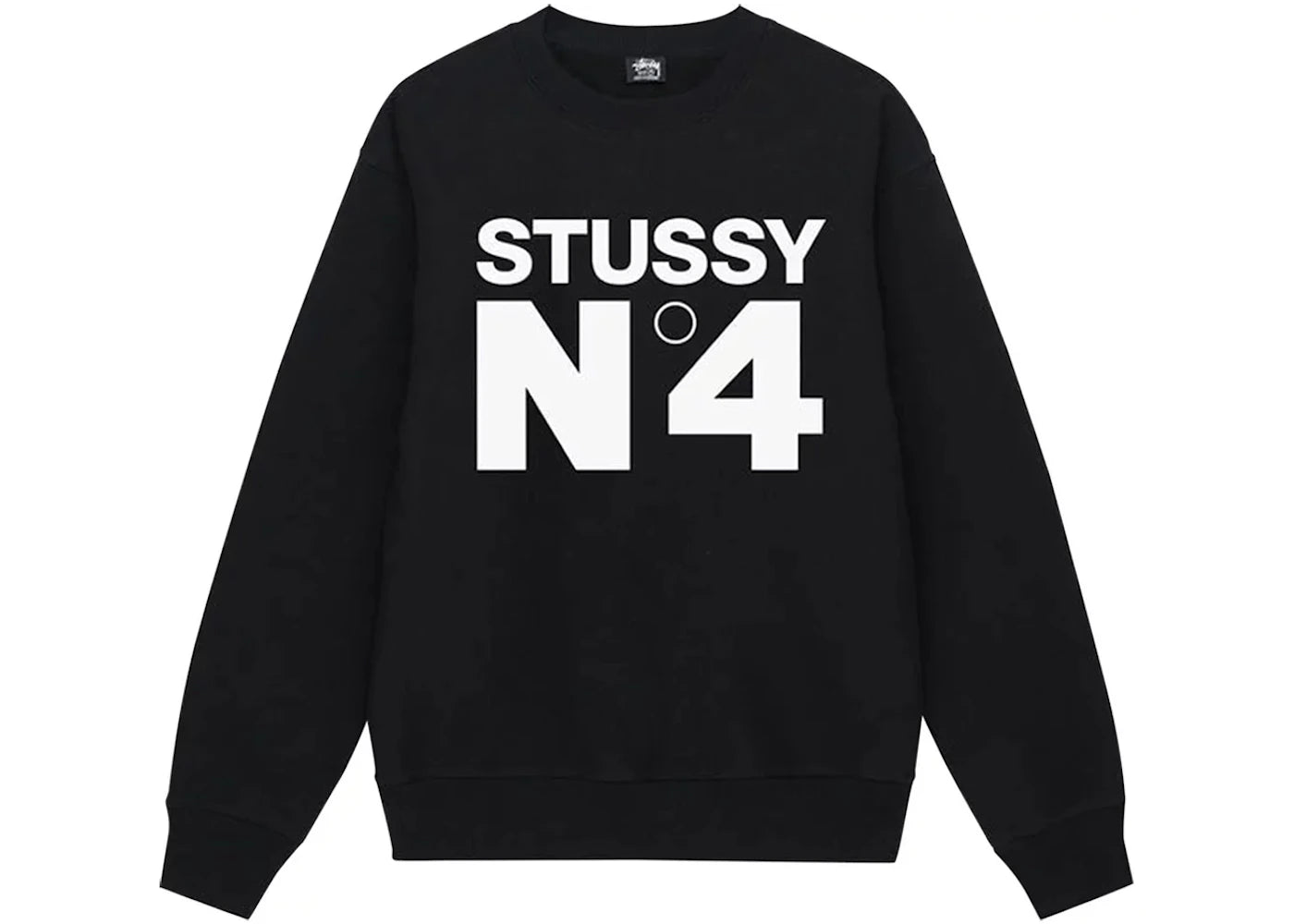 Stussy No.4 Crewneck Black
