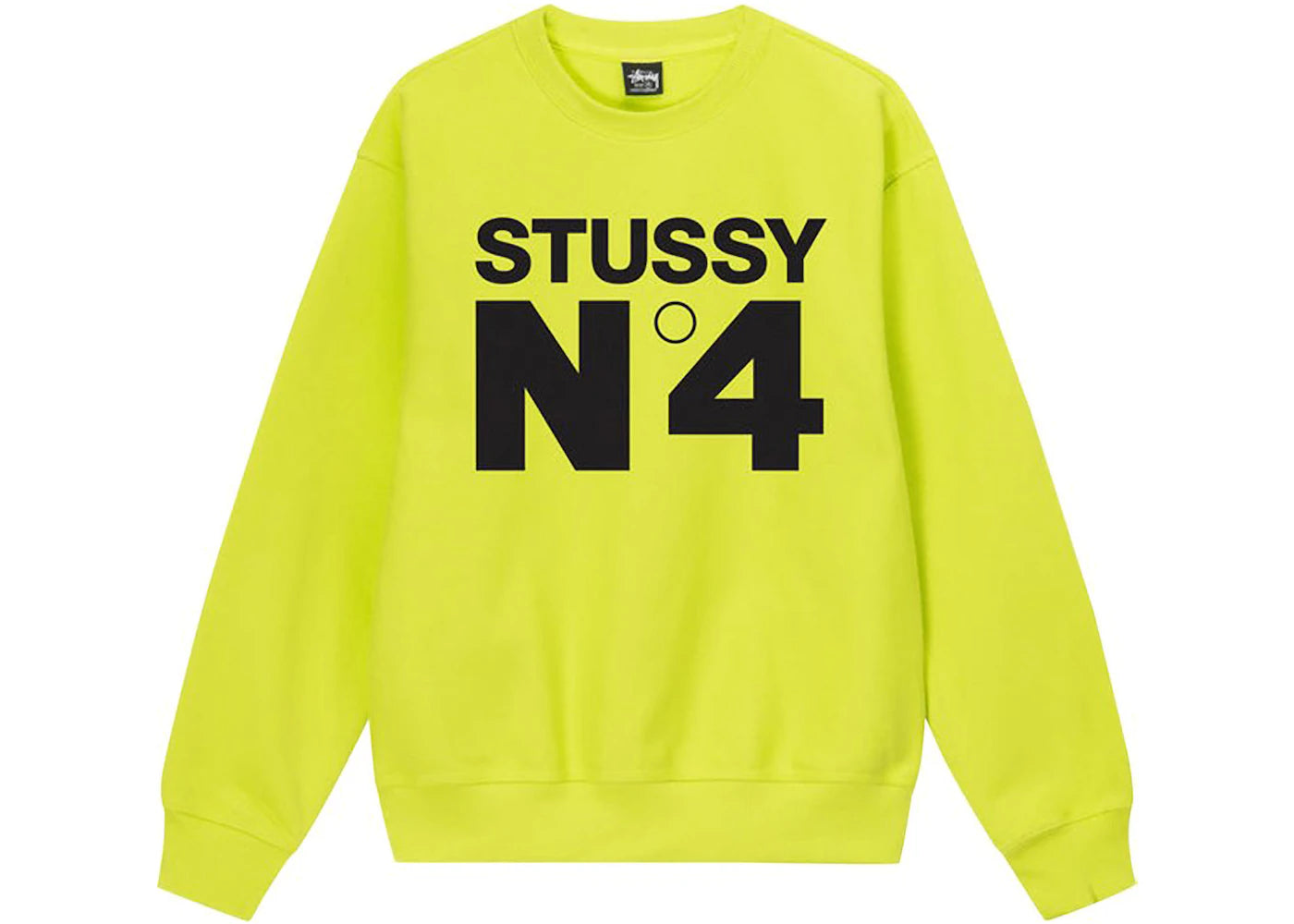 Stussy No.4 Crewneck Keylime