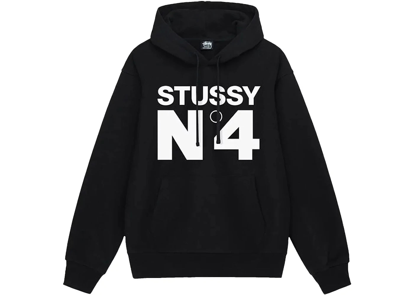 Stussy No.4 Hoodie Black