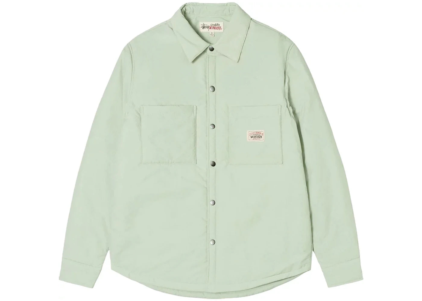Stussy Padded Tech Overshirt Green