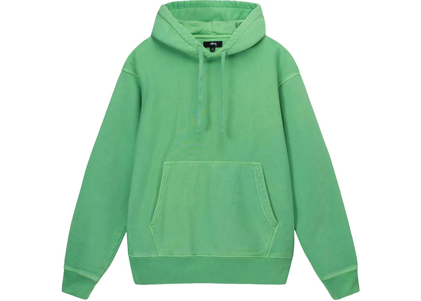 Stussy Pigment Dyed Fleece Hoodie Green