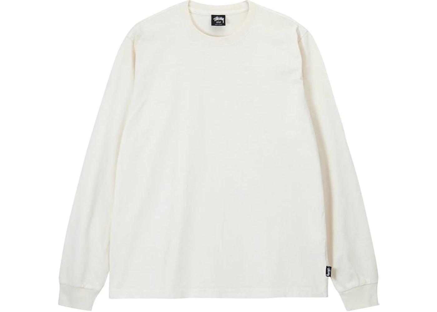 Stussy Pigment Dyed L/S Crew Natural