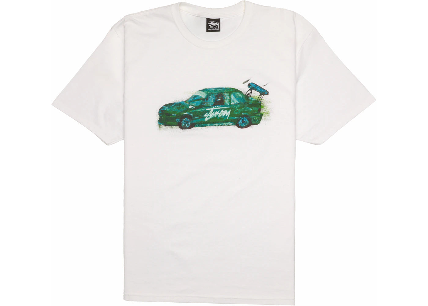 Stussy Racecar Tee White
