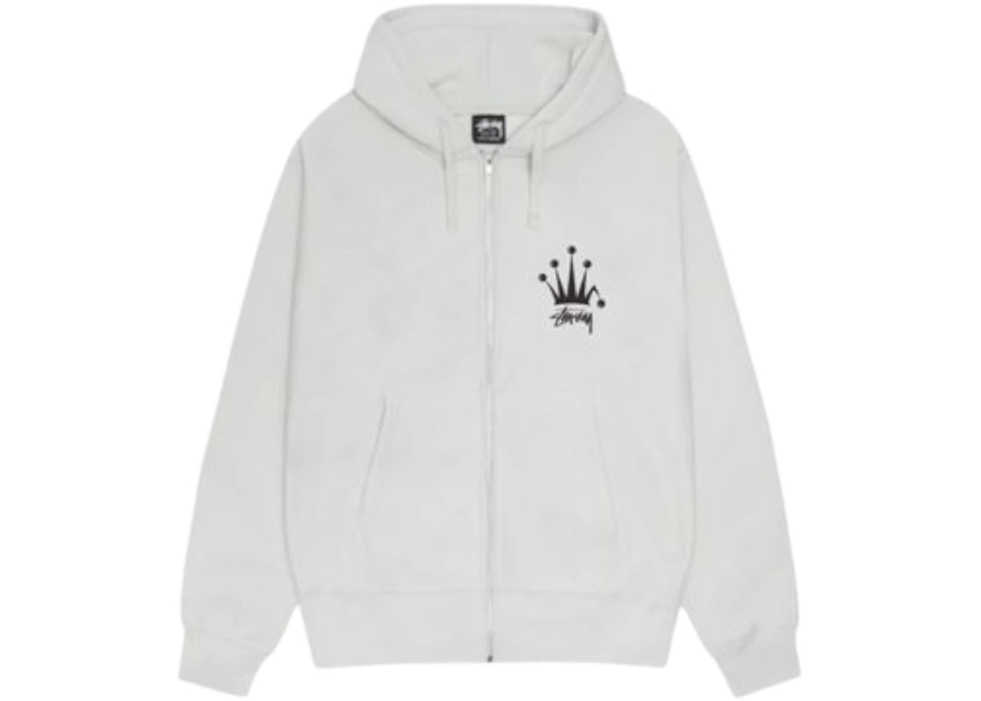 Stussy Regal Crown Zip Hoodie Fog