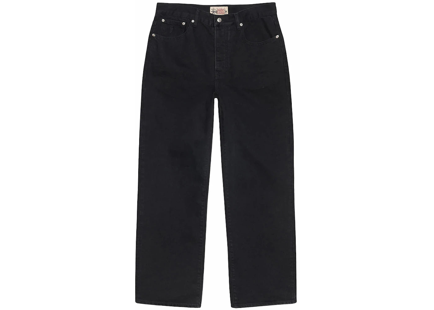 Stussy Relaxed Denim Jean Black