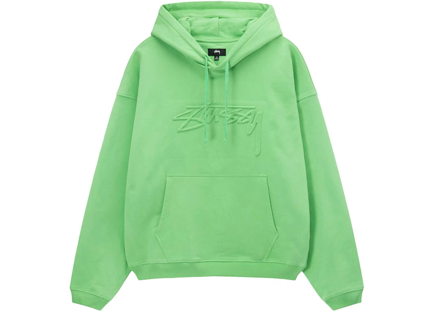 Stussy Relaxed Oversized Hoodie Green