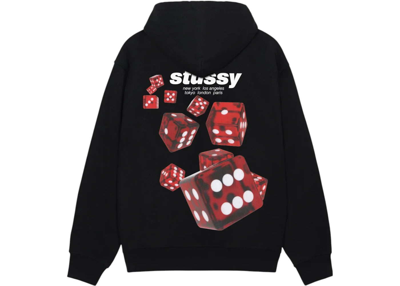 Stussy Rollers Hoodie Black