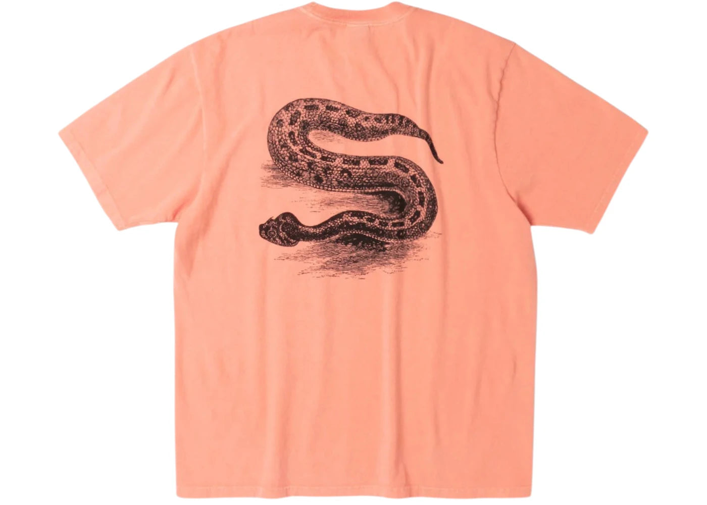 Stussy Serpent Pigment Dyed Tee Sherbert