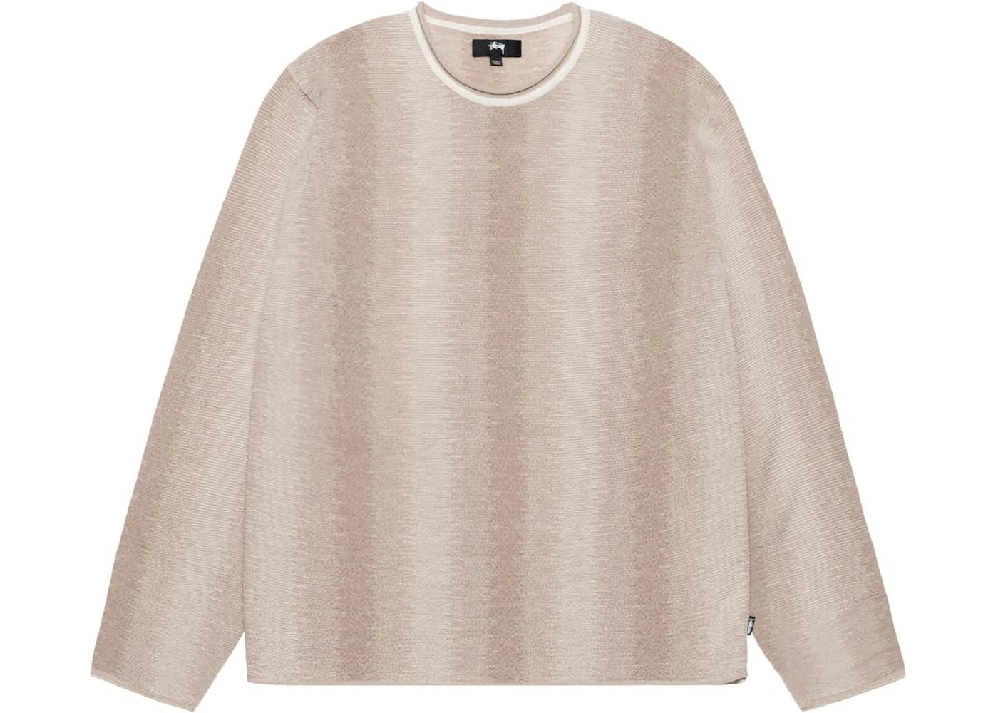 Stussy Shadow Stripe Sweater Natural