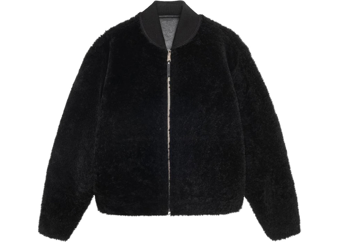 Stussy Shearling Bomber Black