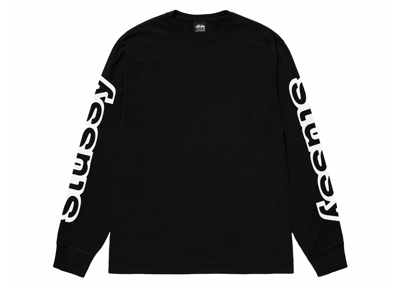 Stussy Sideways L/S Tee Black