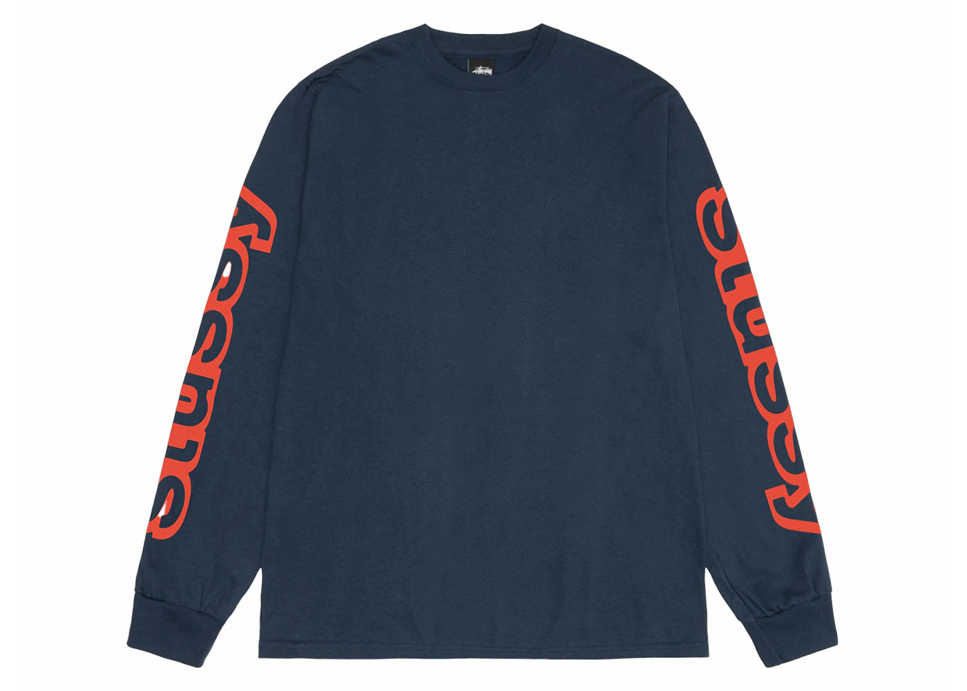 Stussy Sideways L/S Tee Navy