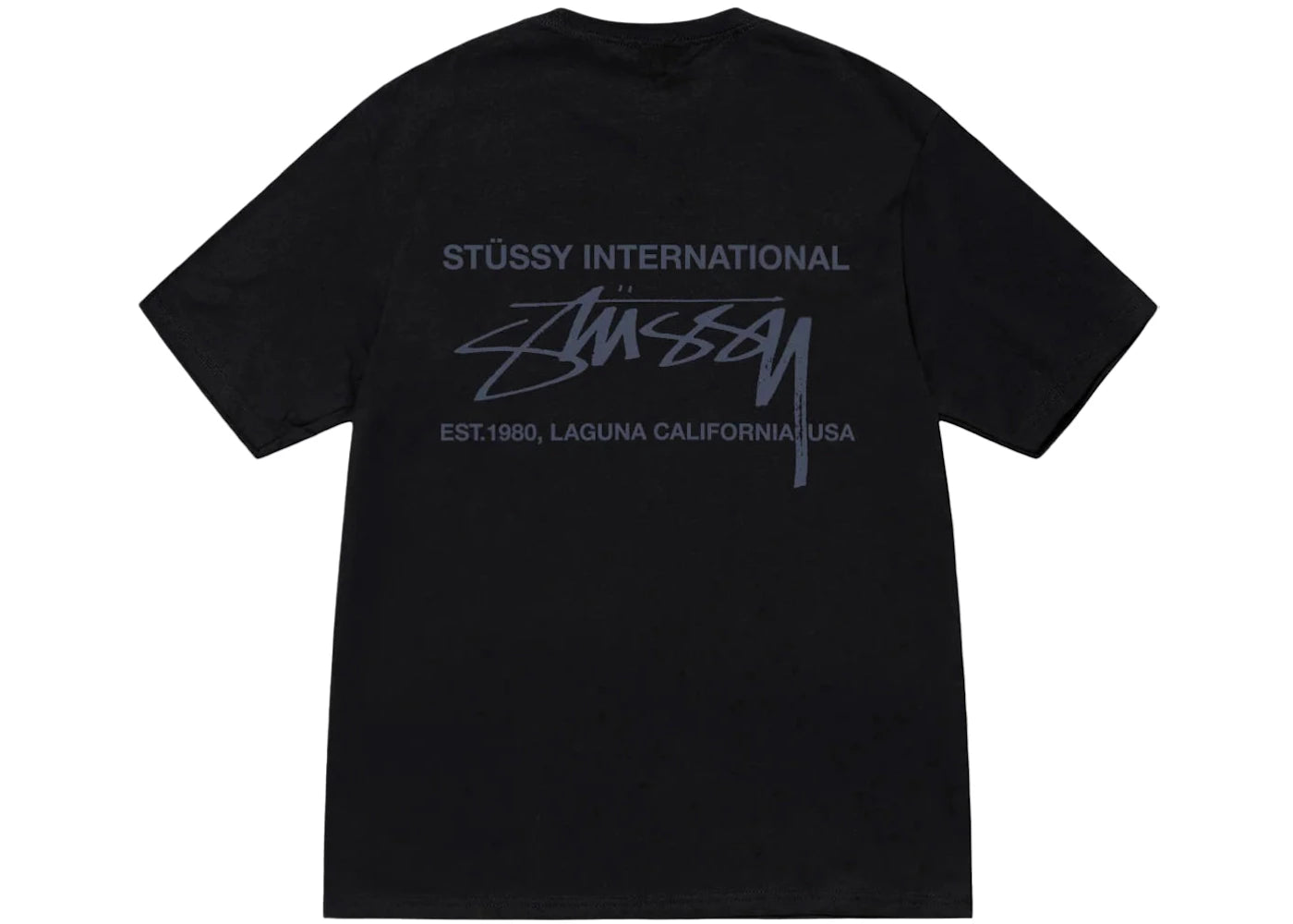 Stussy Smooth International T-shirt Black