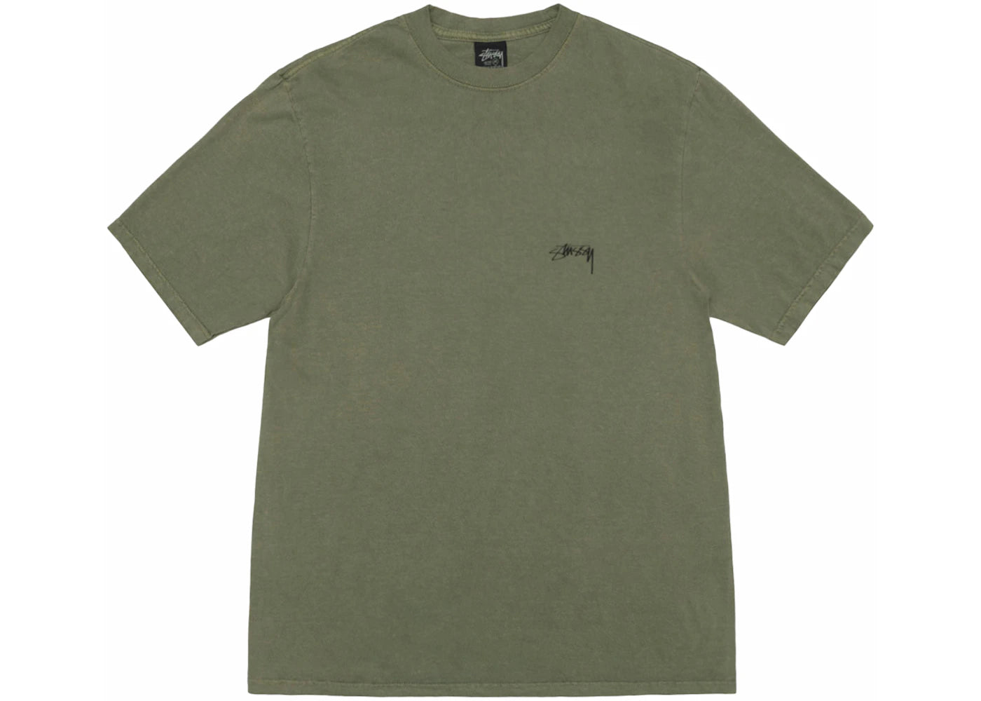 Stussy Smooth Stock Pigment Dyed Tee Olive