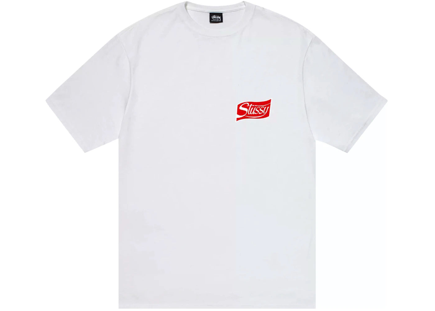 Stussy Soda Can Tee White