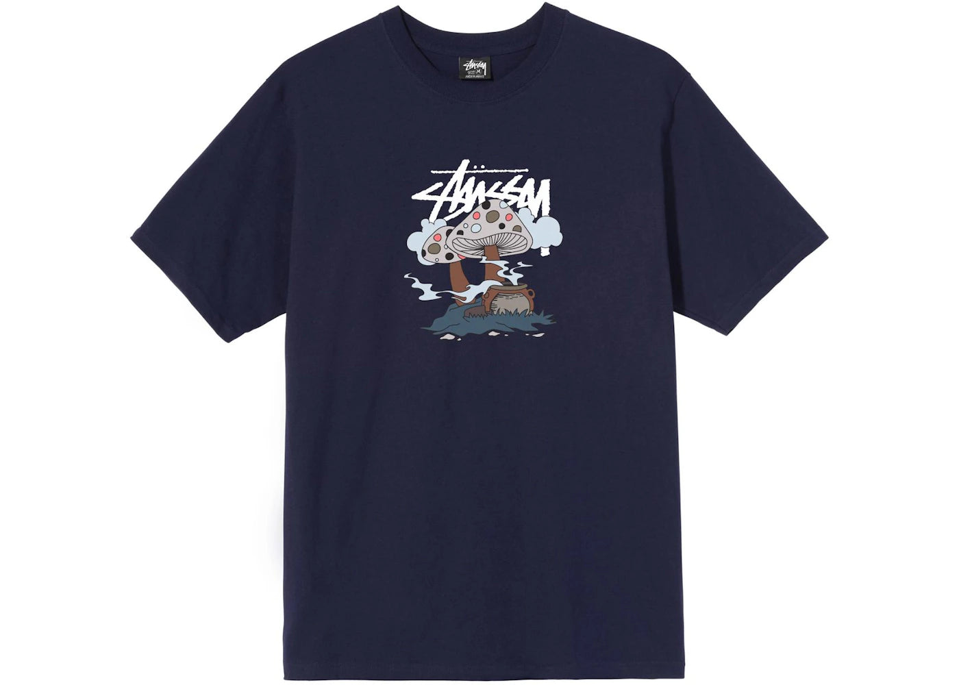 Stussy Something's Cookin' T-shirt Navy