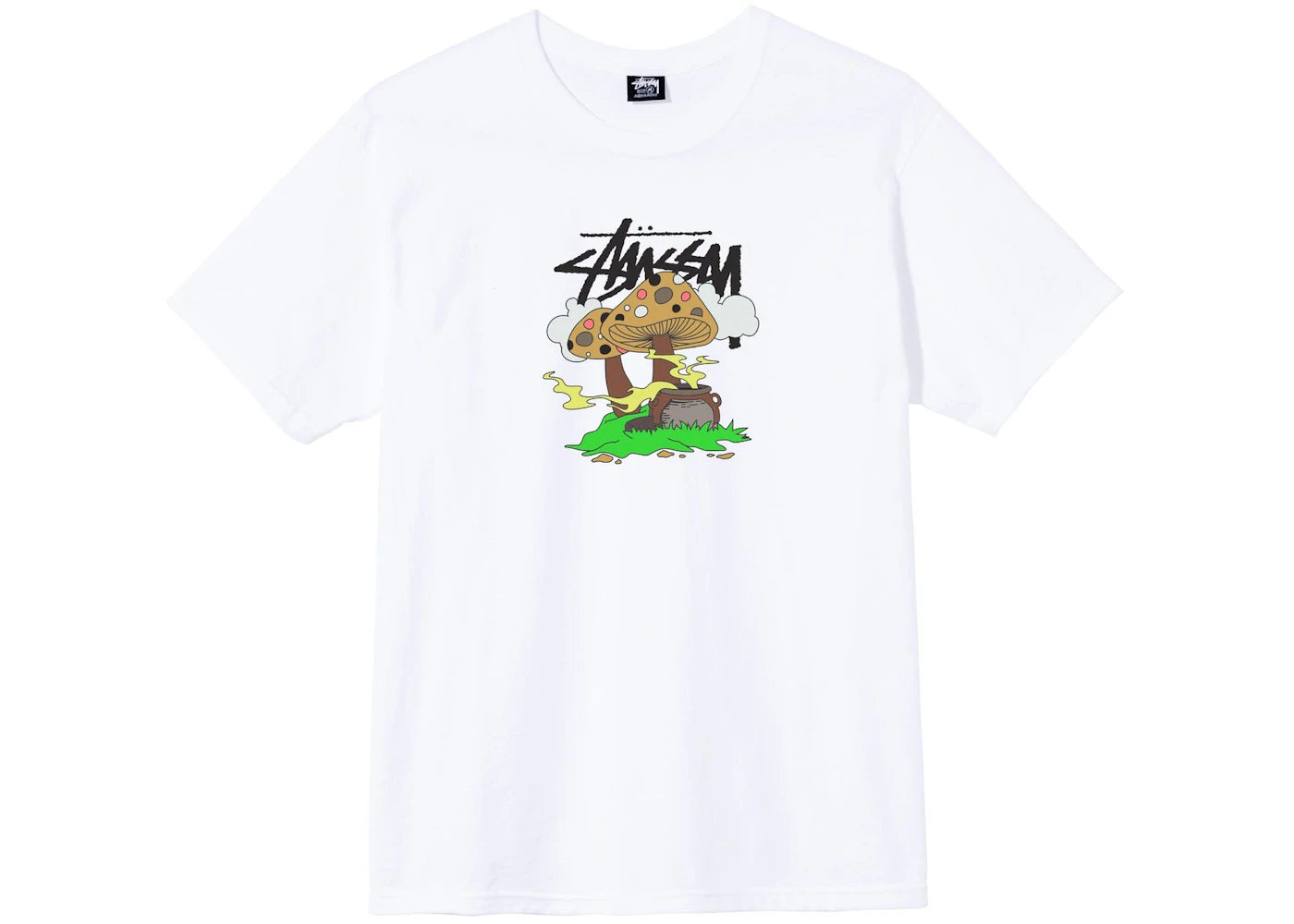 Stussy Something's Cookin' T-shirt White