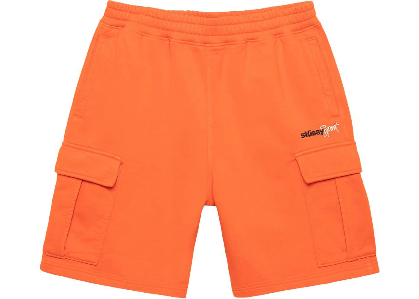 Stussy Sport Cargo Fleece Short Orange