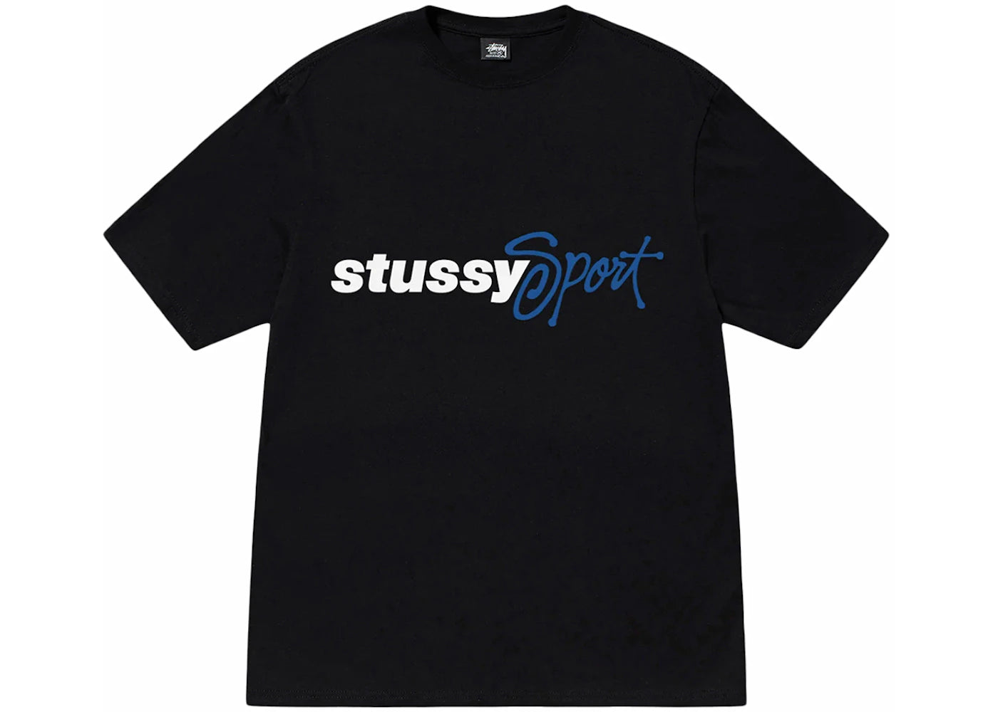 Stussy Sport Script Tee Black
