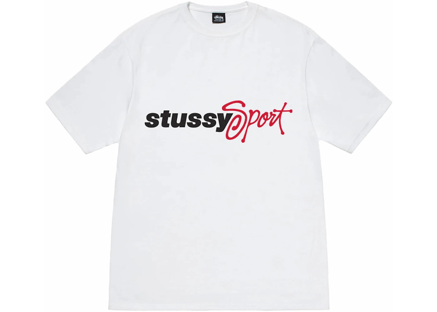 Stussy Sport Script Tee White