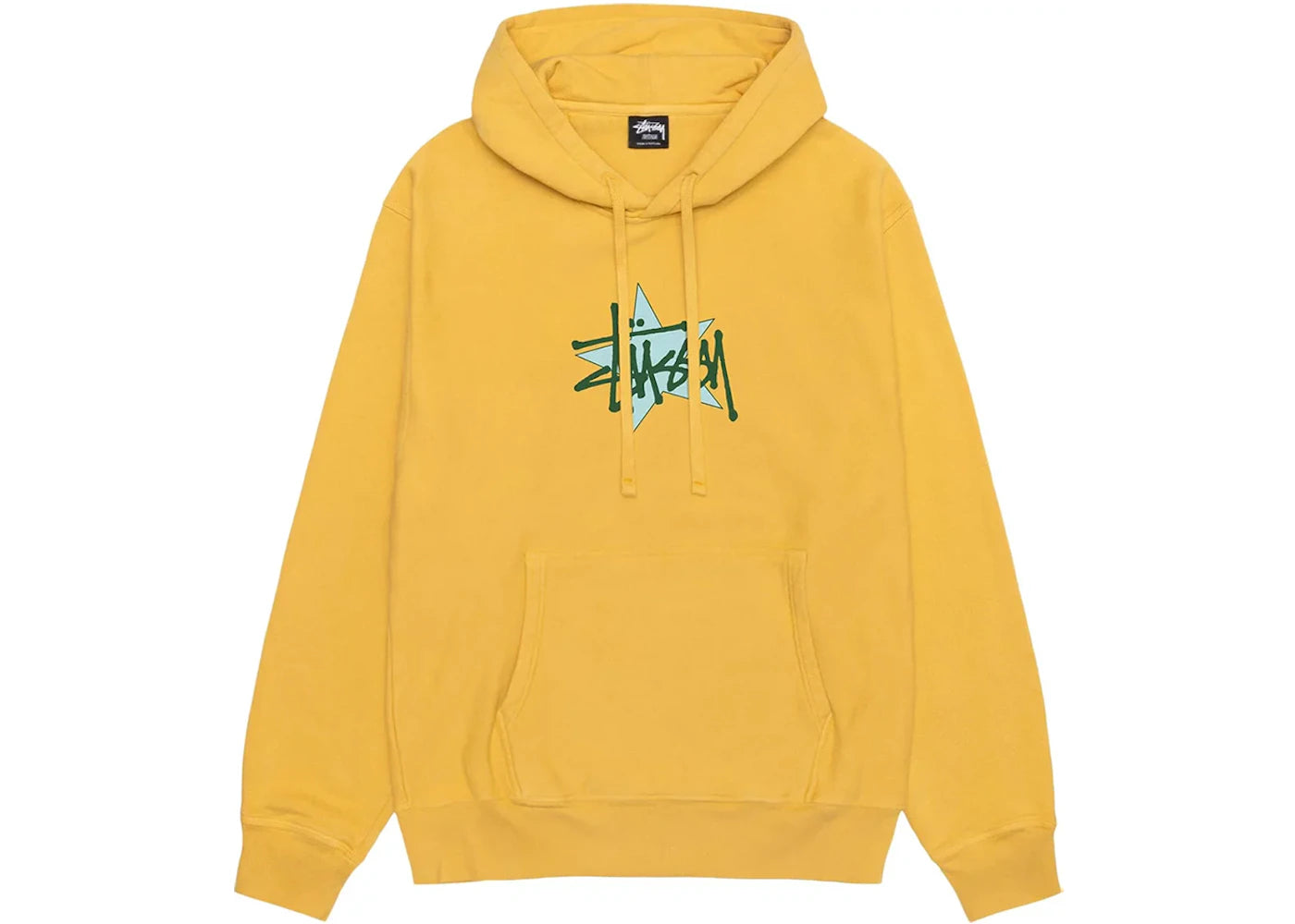 Stussy Star Pigment Dyed Hoodie Honey