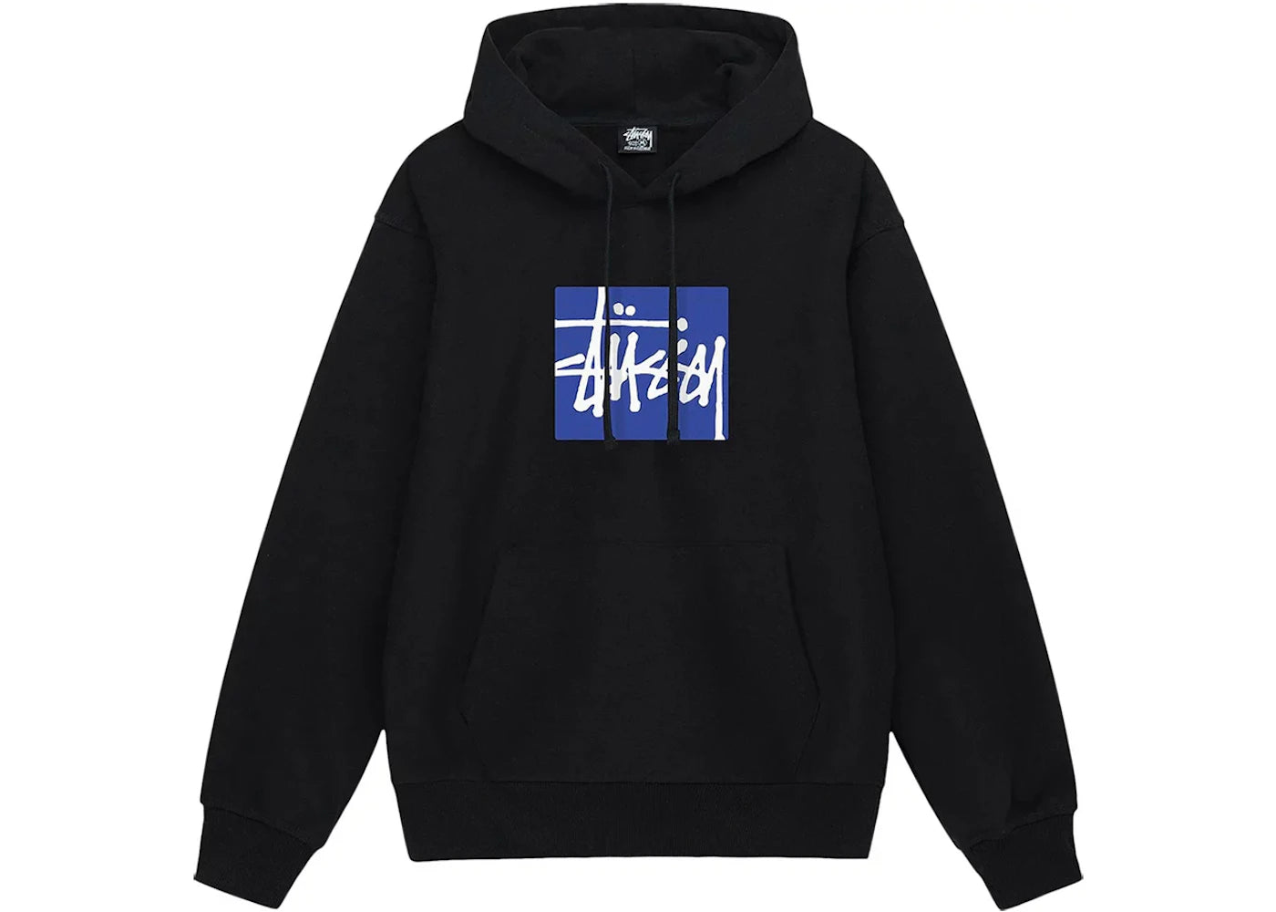 Stussy Stock Box Hoodie Black