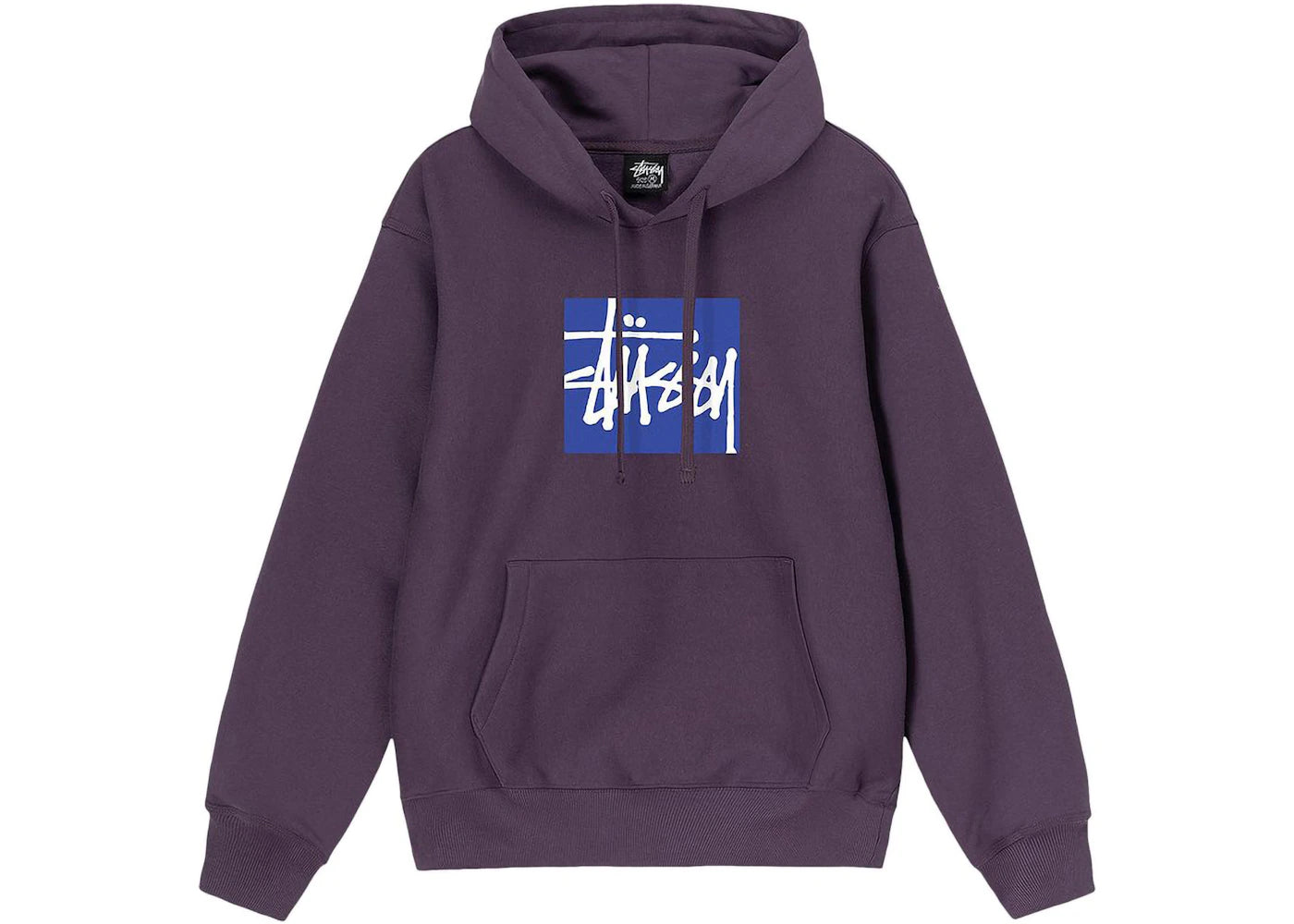 Stussy Stock Box Hoodie Grape
