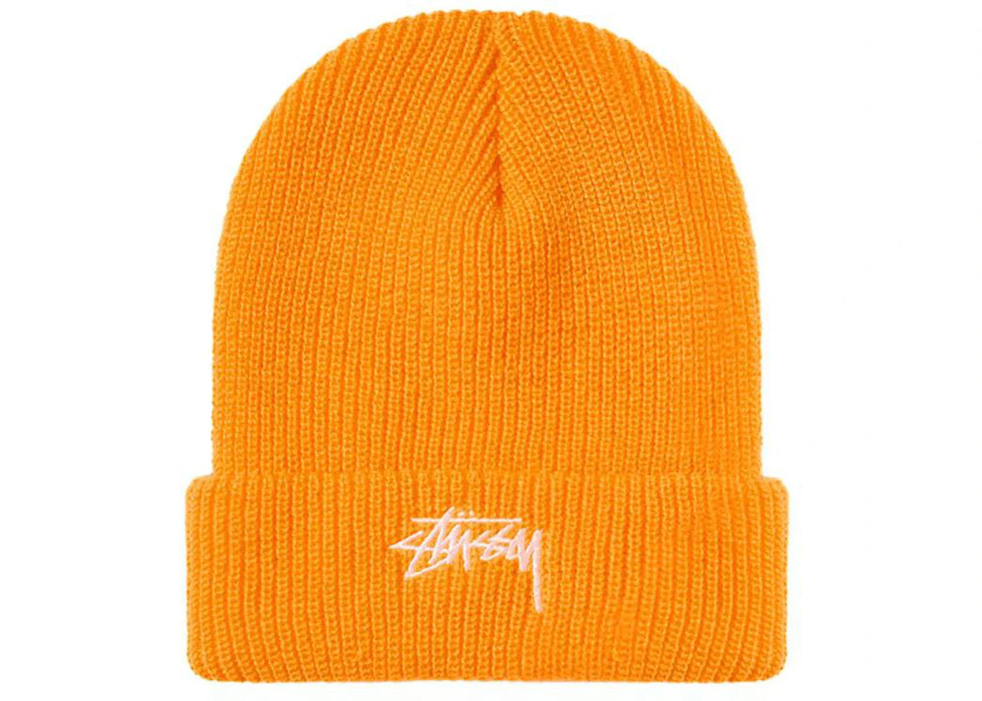 Stussy Stock Cuff Beanie Blaze Orange