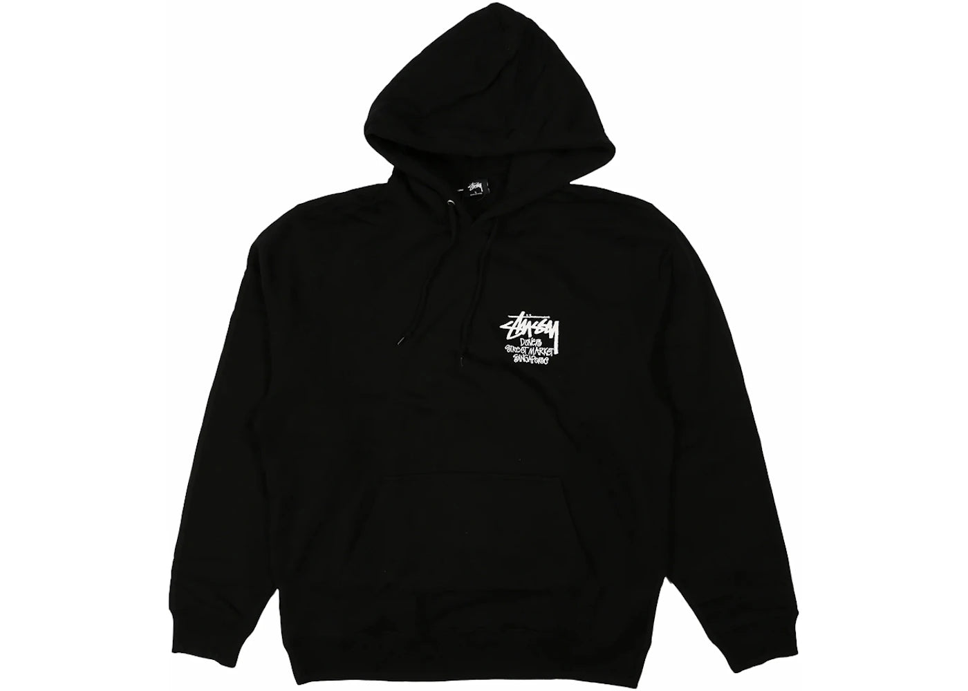 Stussy Stock DSM Singapore Hoodie Black