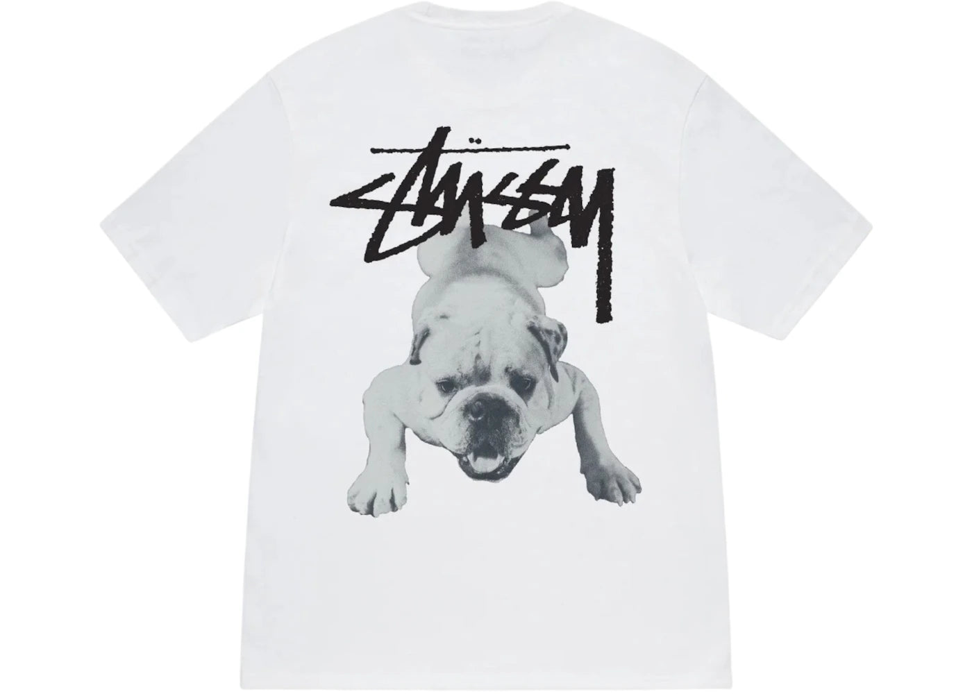 Stussy Stock Dog Tee White