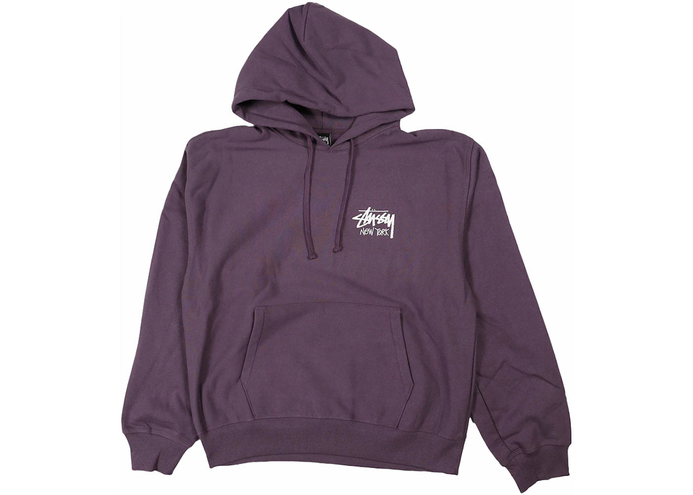 Stussy Stock New York Hoodie Grape