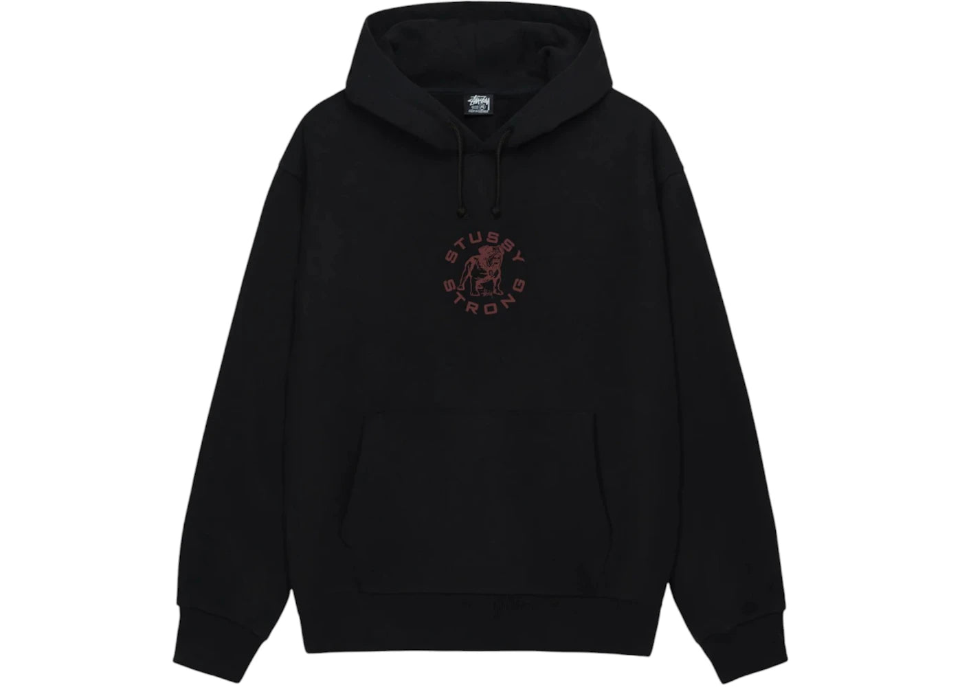 Stussy Strong Mac Hoodie Black
