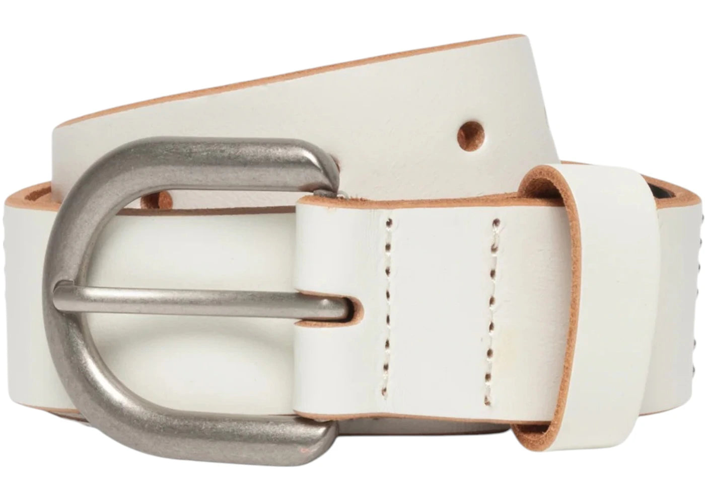 Stussy Stud Letter Belt Bone